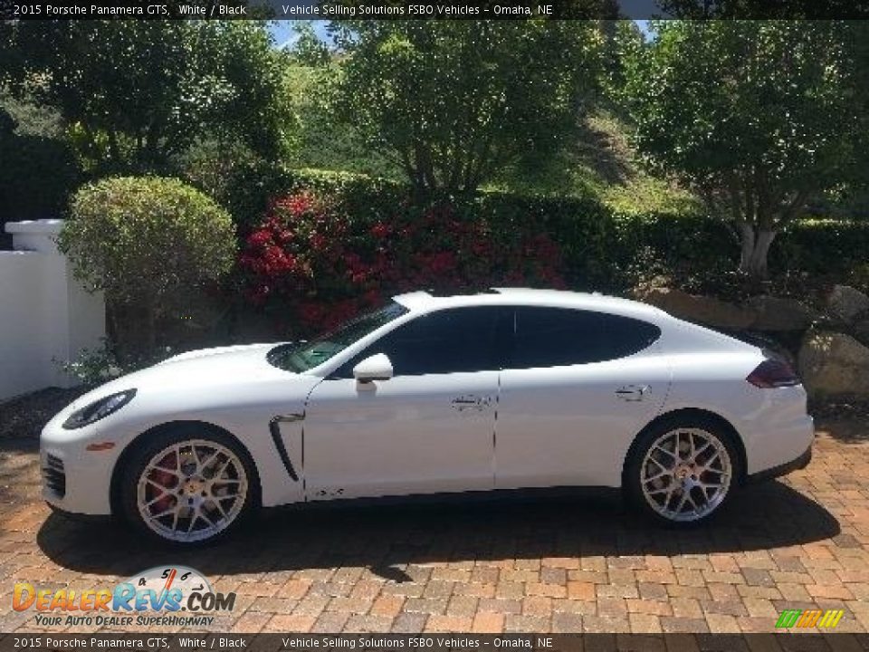 2015 Porsche Panamera GTS White / Black Photo #5