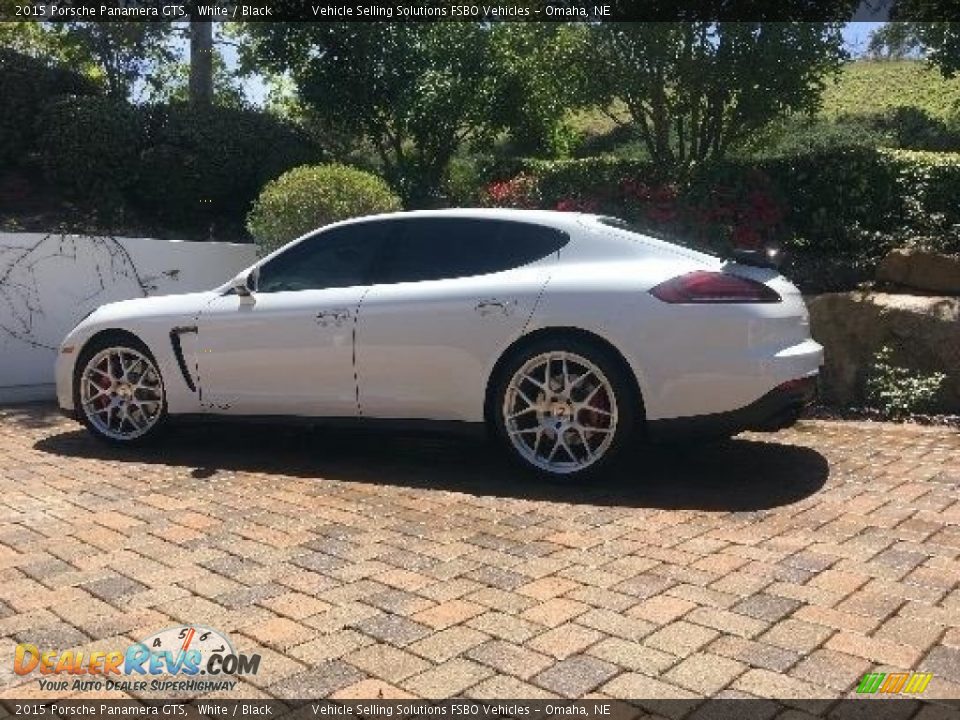 2015 Porsche Panamera GTS White / Black Photo #12