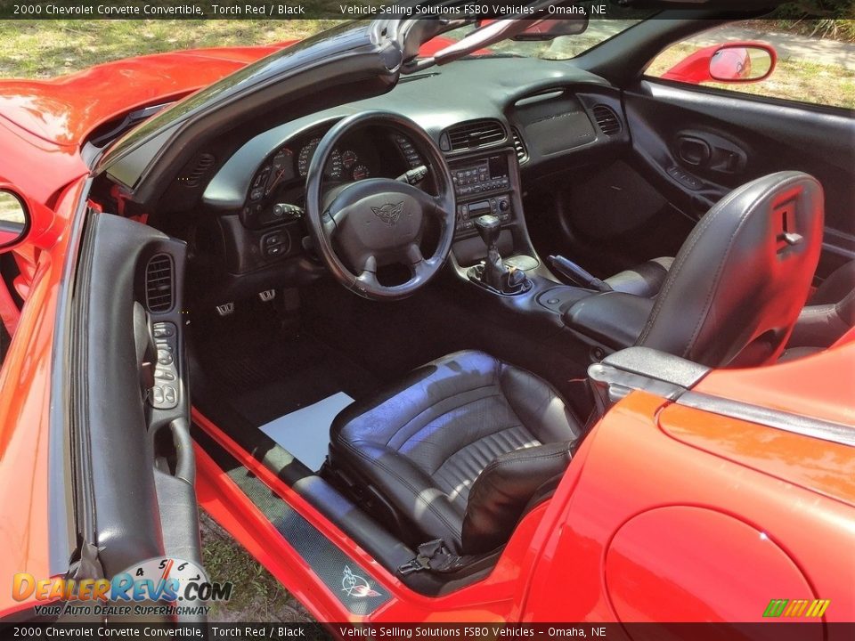 2000 Chevrolet Corvette Convertible Torch Red / Black Photo #5