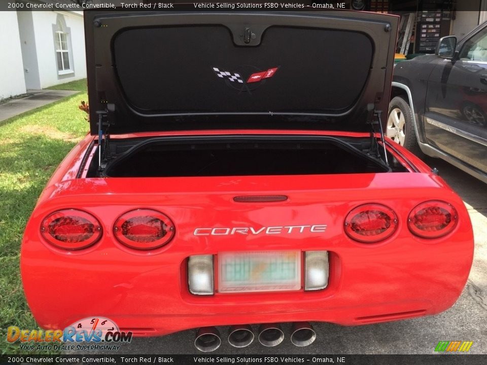2000 Chevrolet Corvette Convertible Torch Red / Black Photo #11