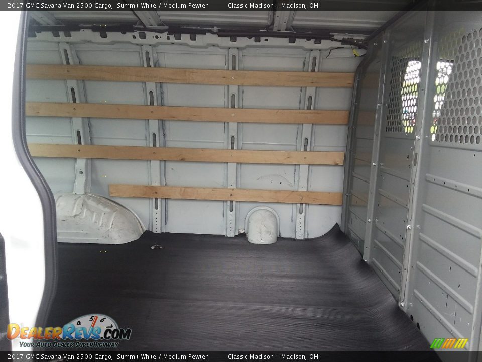 2017 GMC Savana Van 2500 Cargo Summit White / Medium Pewter Photo #12