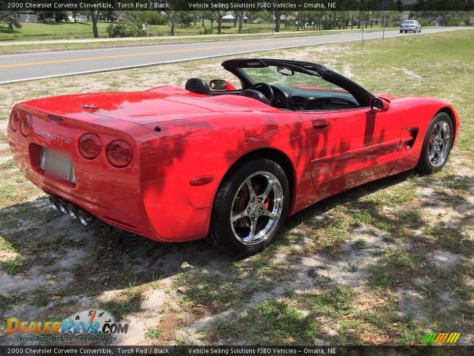 2000 Chevrolet Corvette Convertible Torch Red / Black Photo #17