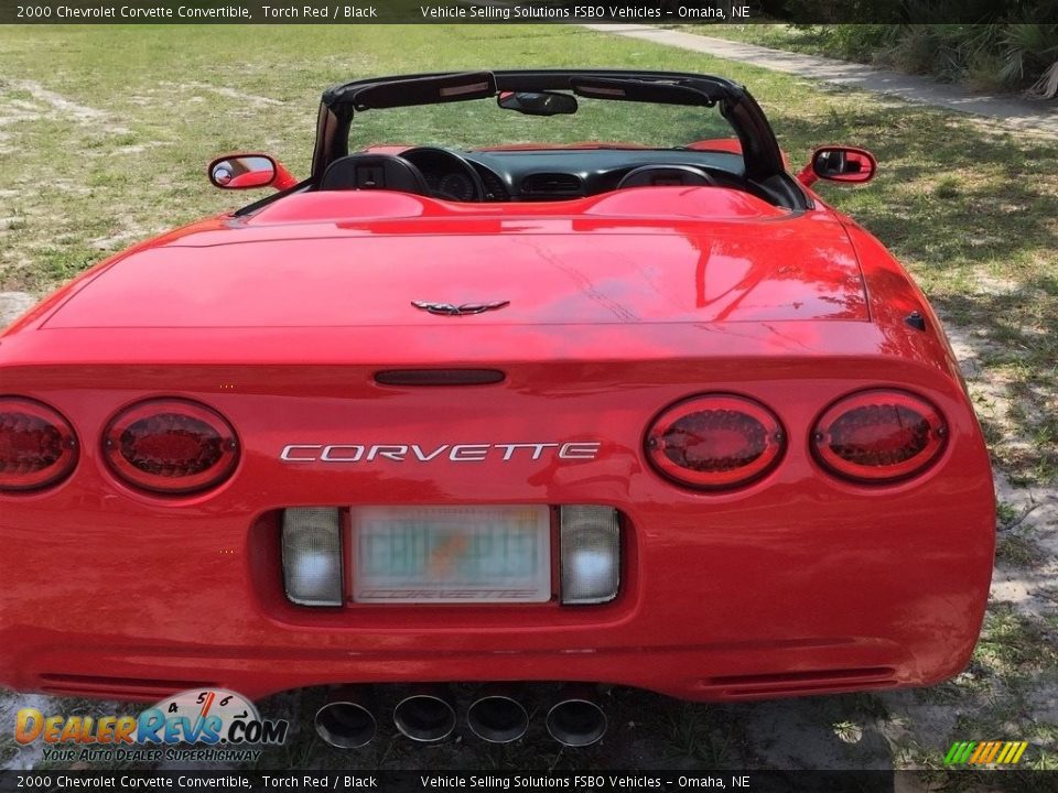 2000 Chevrolet Corvette Convertible Torch Red / Black Photo #19