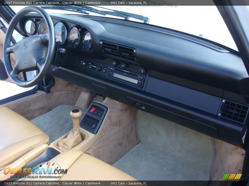 Dashboard of 1997 Porsche 911 Carrera Cabriolet Photo #20