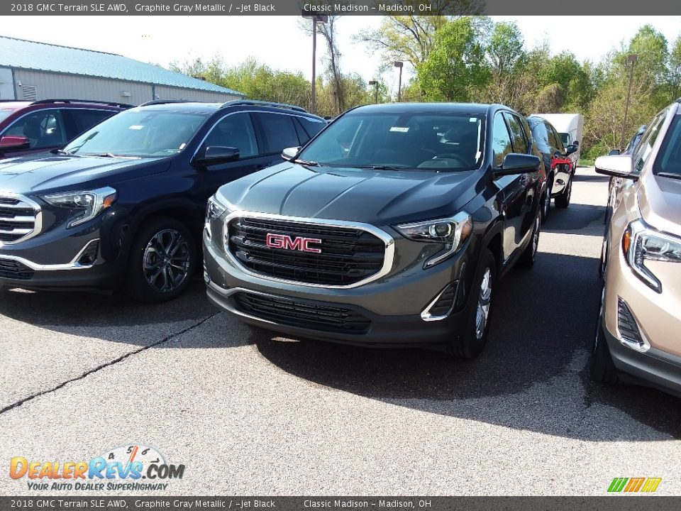 2018 GMC Terrain SLE AWD Graphite Gray Metallic / ­Jet Black Photo #1