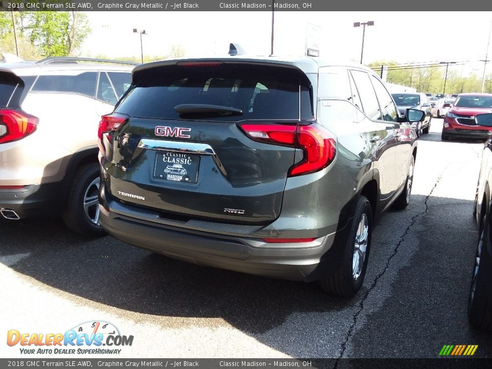 2018 GMC Terrain SLE AWD Graphite Gray Metallic / ­Jet Black Photo #3