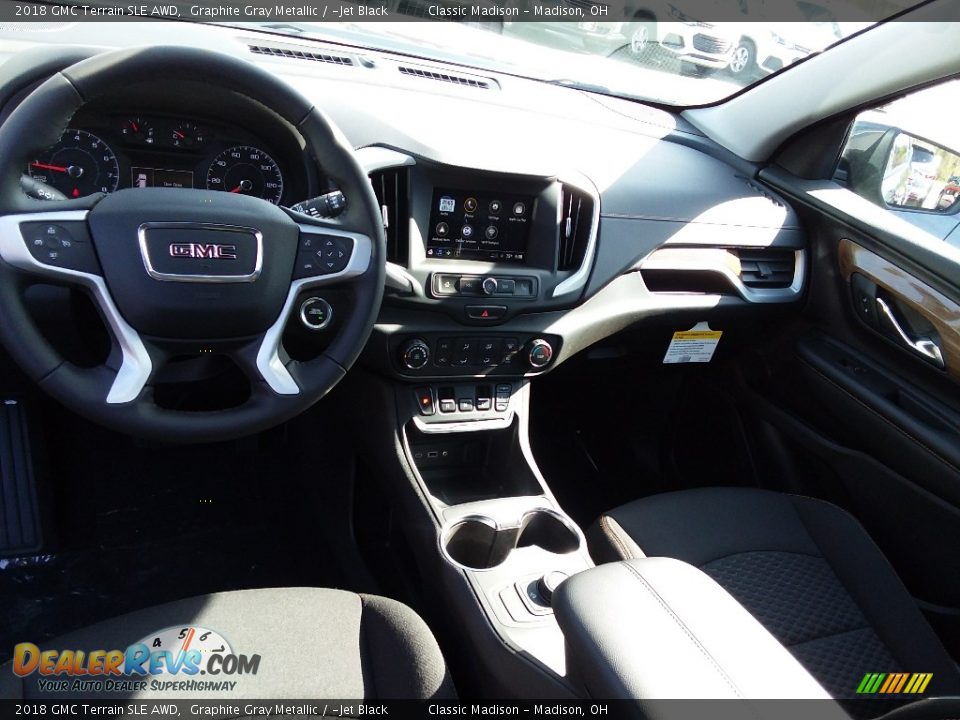 2018 GMC Terrain SLE AWD Graphite Gray Metallic / ­Jet Black Photo #9