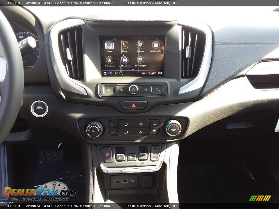 2018 GMC Terrain SLE AWD Graphite Gray Metallic / ­Jet Black Photo #11