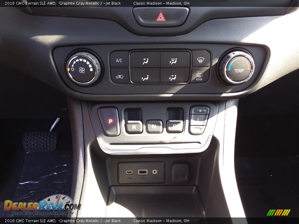 2018 GMC Terrain SLE AWD Graphite Gray Metallic / ­Jet Black Photo #12