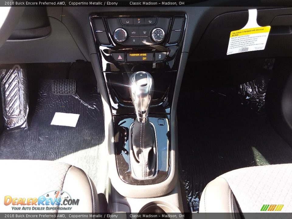 2018 Buick Encore Preferred AWD Coppertino Metallic / Ebony Photo #8