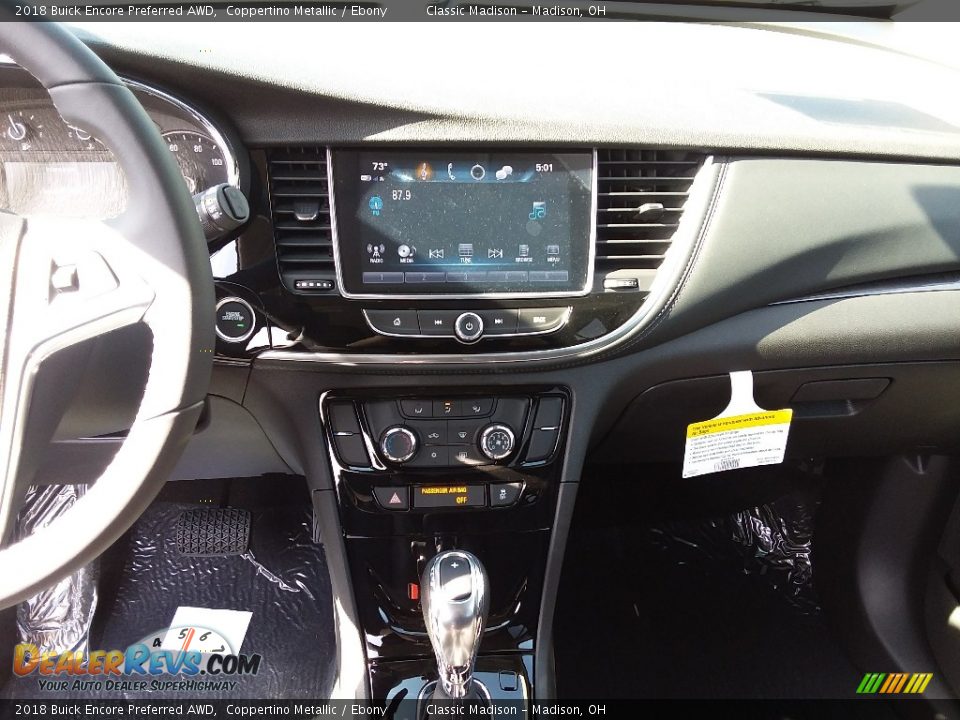 2018 Buick Encore Preferred AWD Coppertino Metallic / Ebony Photo #9