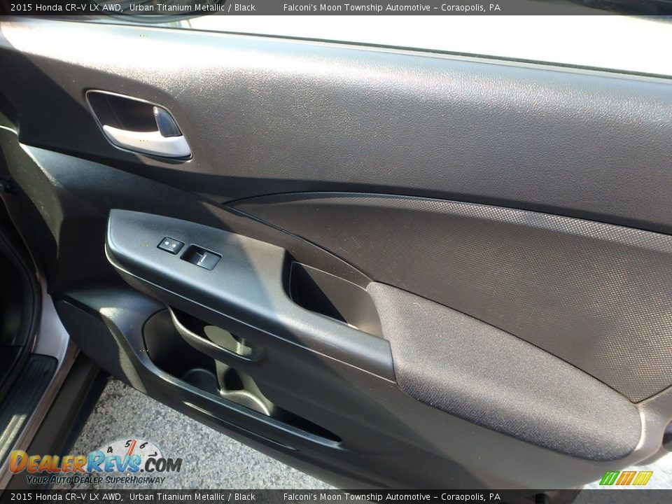 2015 Honda CR-V LX AWD Urban Titanium Metallic / Black Photo #13