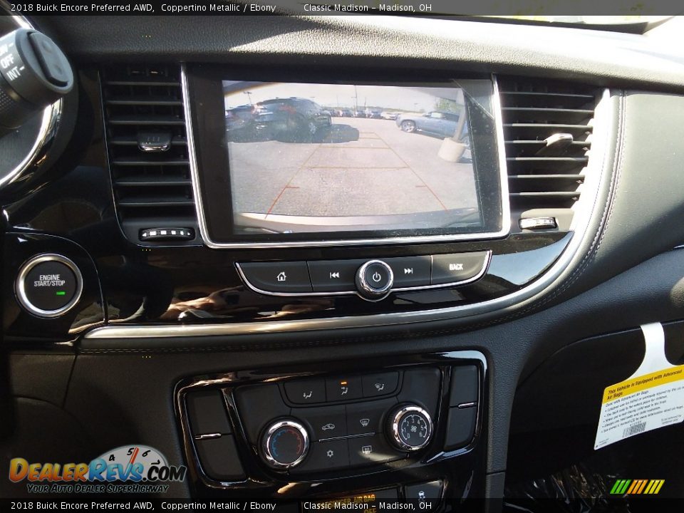 2018 Buick Encore Preferred AWD Coppertino Metallic / Ebony Photo #10