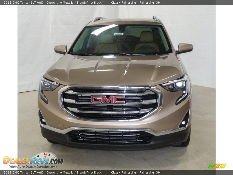 2018 GMC Terrain SLT AWD Coppertino Metallic / Brandy/­Jet Black Photo #4