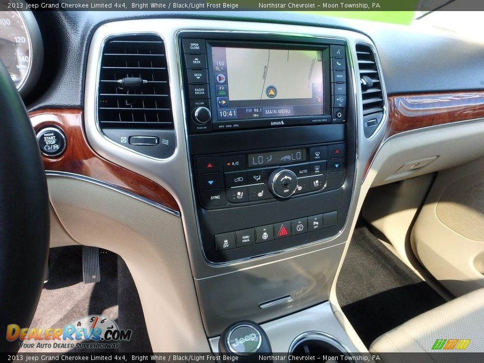 2013 Jeep Grand Cherokee Limited 4x4 Bright White / Black/Light Frost Beige Photo #27
