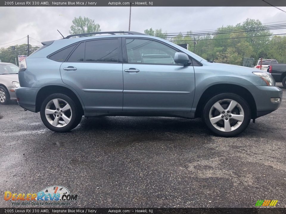 2005 Lexus RX 330 AWD Neptune Blue Mica / Ivory Photo #3