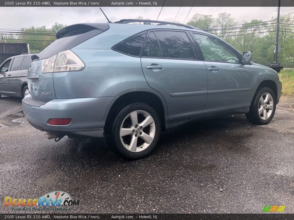 2005 Lexus RX 330 AWD Neptune Blue Mica / Ivory Photo #4