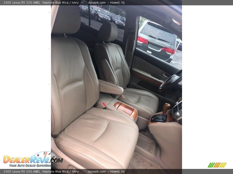 2005 Lexus RX 330 AWD Neptune Blue Mica / Ivory Photo #14