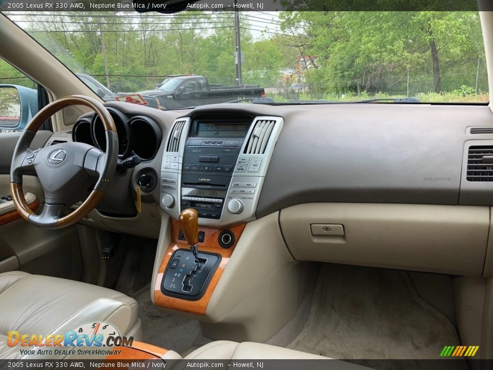 2005 Lexus RX 330 AWD Neptune Blue Mica / Ivory Photo #18