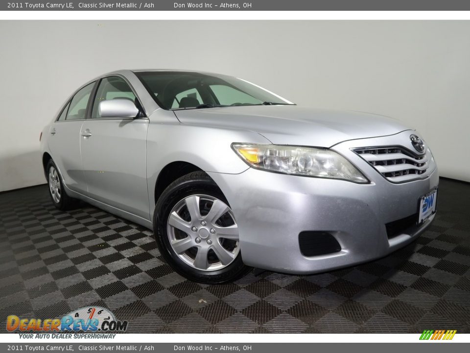 2011 Toyota Camry LE Classic Silver Metallic / Ash Photo #1