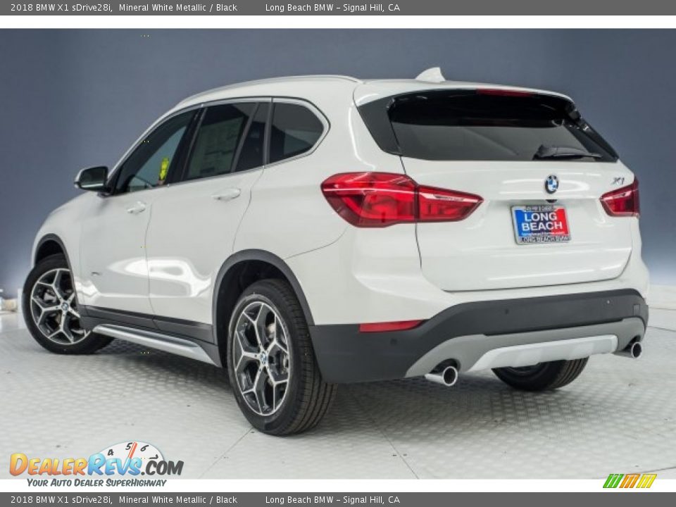 2018 BMW X1 sDrive28i Mineral White Metallic / Black Photo #4