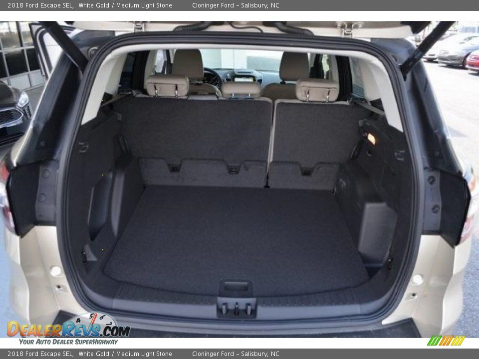 2018 Ford Escape SEL White Gold / Medium Light Stone Photo #10