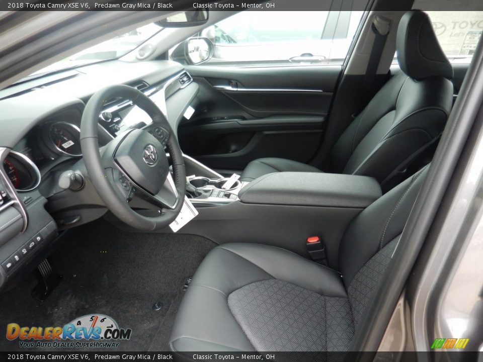 2018 Toyota Camry XSE V6 Predawn Gray Mica / Black Photo #3