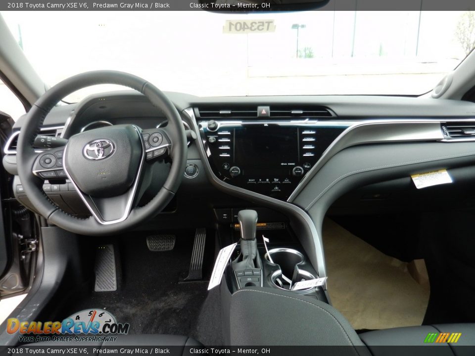2018 Toyota Camry XSE V6 Predawn Gray Mica / Black Photo #5