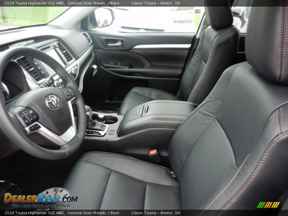 2018 Toyota Highlander XLE AWD Celestial Silver Metallic / Black Photo #3