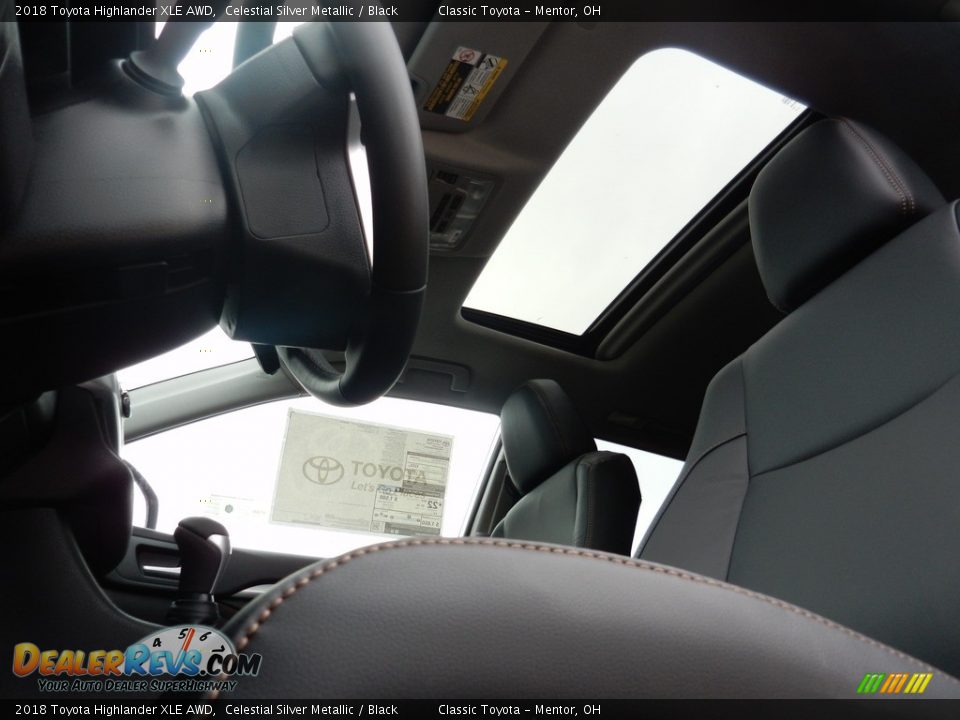 2018 Toyota Highlander XLE AWD Celestial Silver Metallic / Black Photo #4