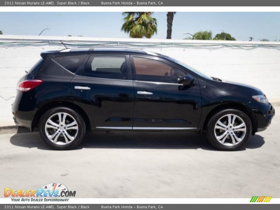 2011 Nissan Murano LE AWD Super Black / Black Photo #13