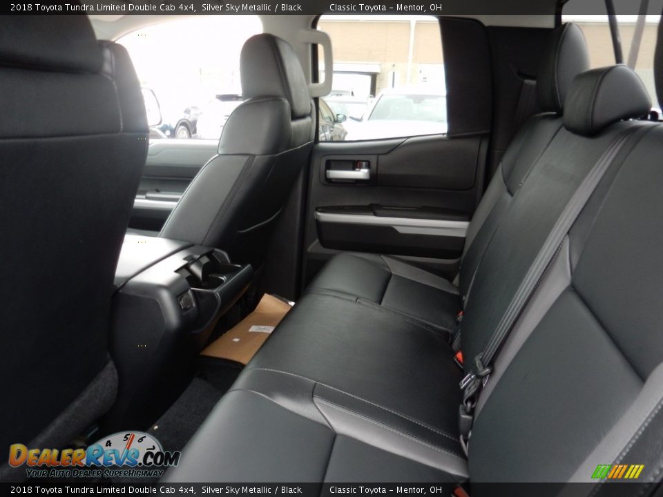 Rear Seat of 2018 Toyota Tundra Limited Double Cab 4x4 Photo #4