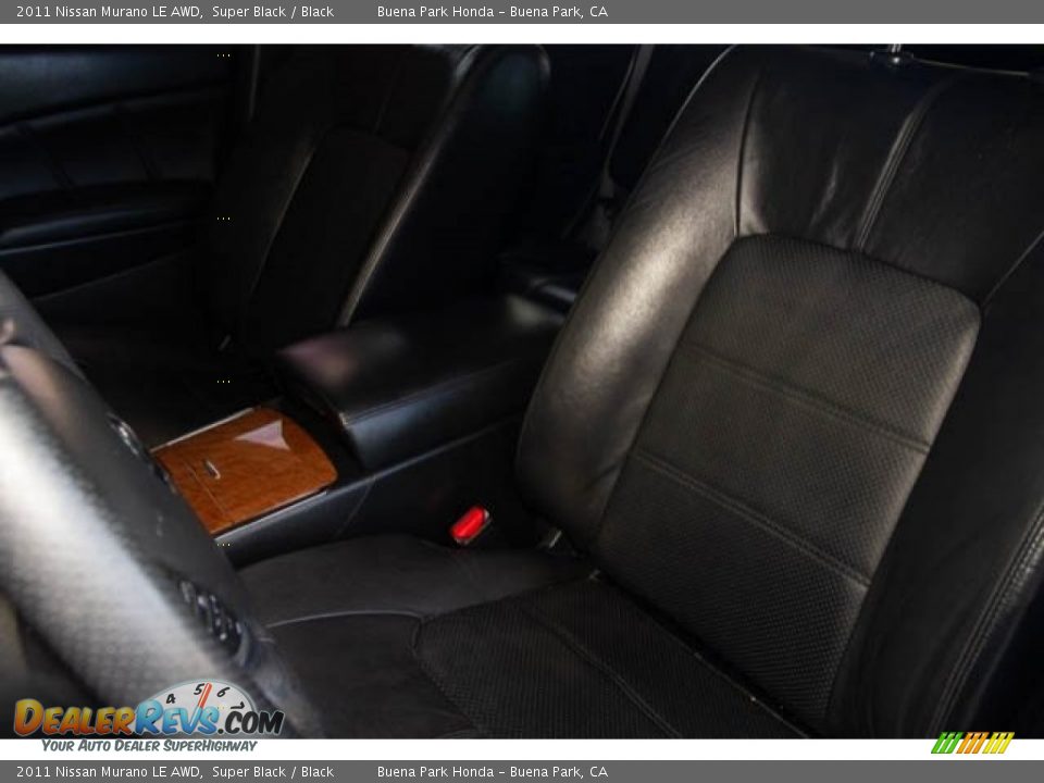 2011 Nissan Murano LE AWD Super Black / Black Photo #15