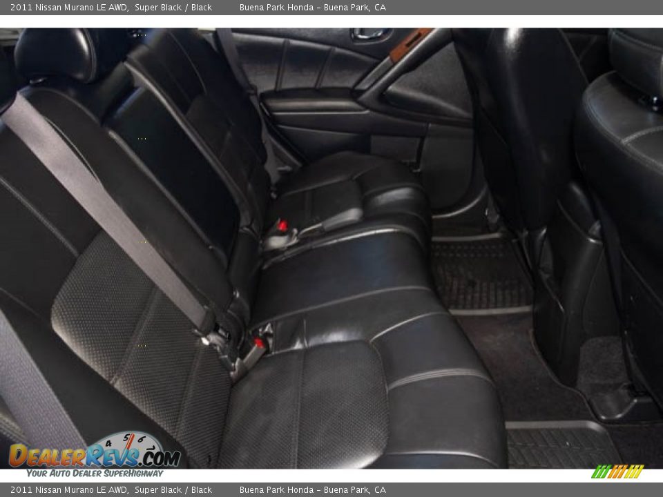 2011 Nissan Murano LE AWD Super Black / Black Photo #19