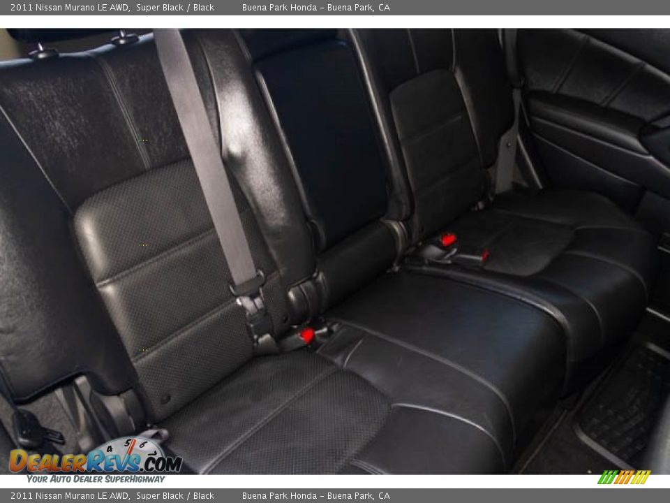 2011 Nissan Murano LE AWD Super Black / Black Photo #20