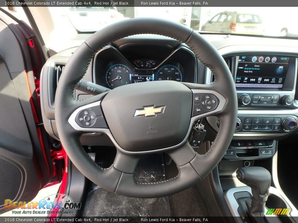 2018 Chevrolet Colorado LT Extended Cab 4x4 Steering Wheel Photo #17