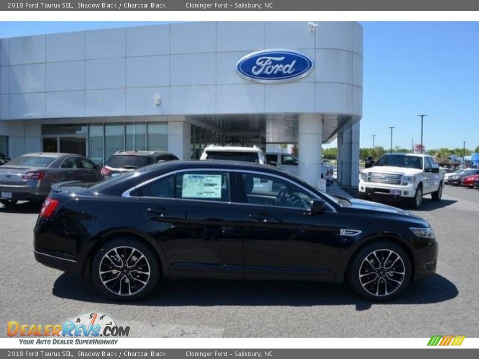 2018 Ford Taurus SEL Shadow Black / Charcoal Black Photo #2