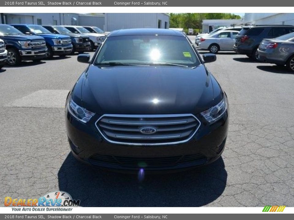2018 Ford Taurus SEL Shadow Black / Charcoal Black Photo #4