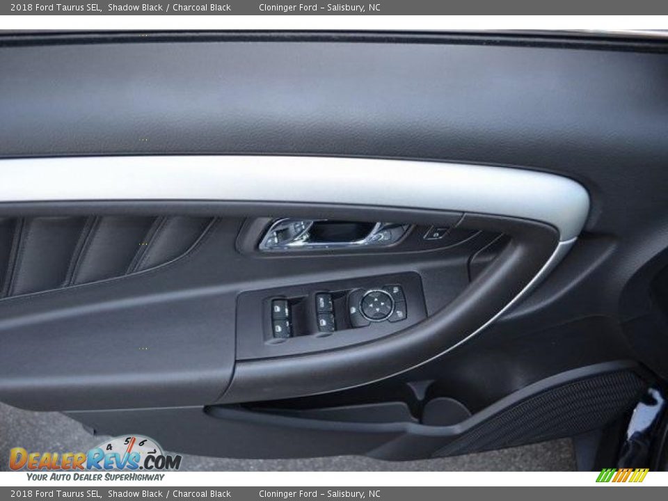 2018 Ford Taurus SEL Shadow Black / Charcoal Black Photo #5