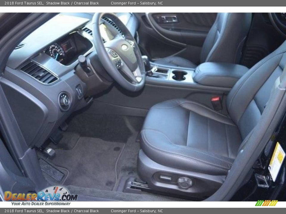 2018 Ford Taurus SEL Shadow Black / Charcoal Black Photo #6
