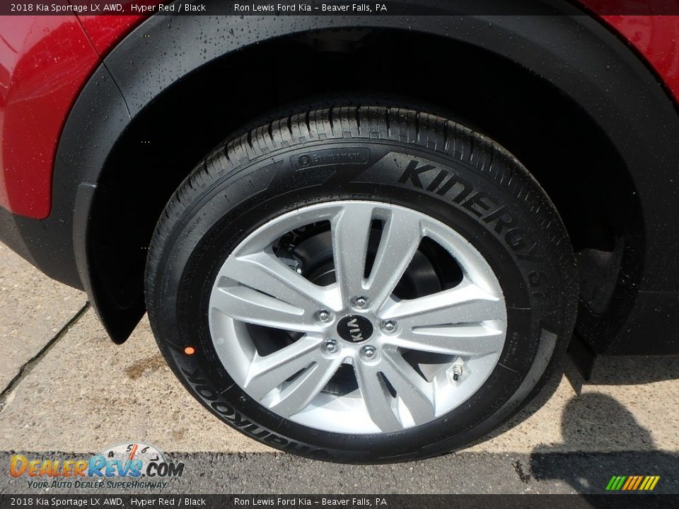 2018 Kia Sportage LX AWD Hyper Red / Black Photo #2