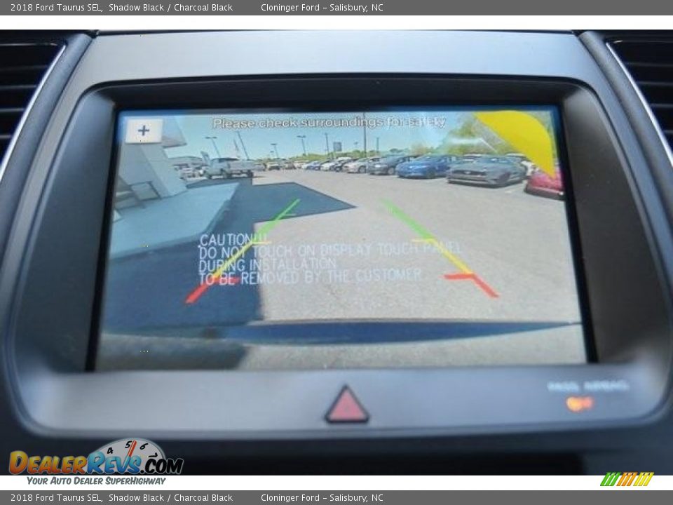 2018 Ford Taurus SEL Shadow Black / Charcoal Black Photo #14