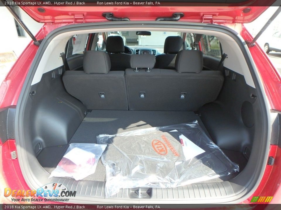 2018 Kia Sportage LX AWD Hyper Red / Black Photo #5