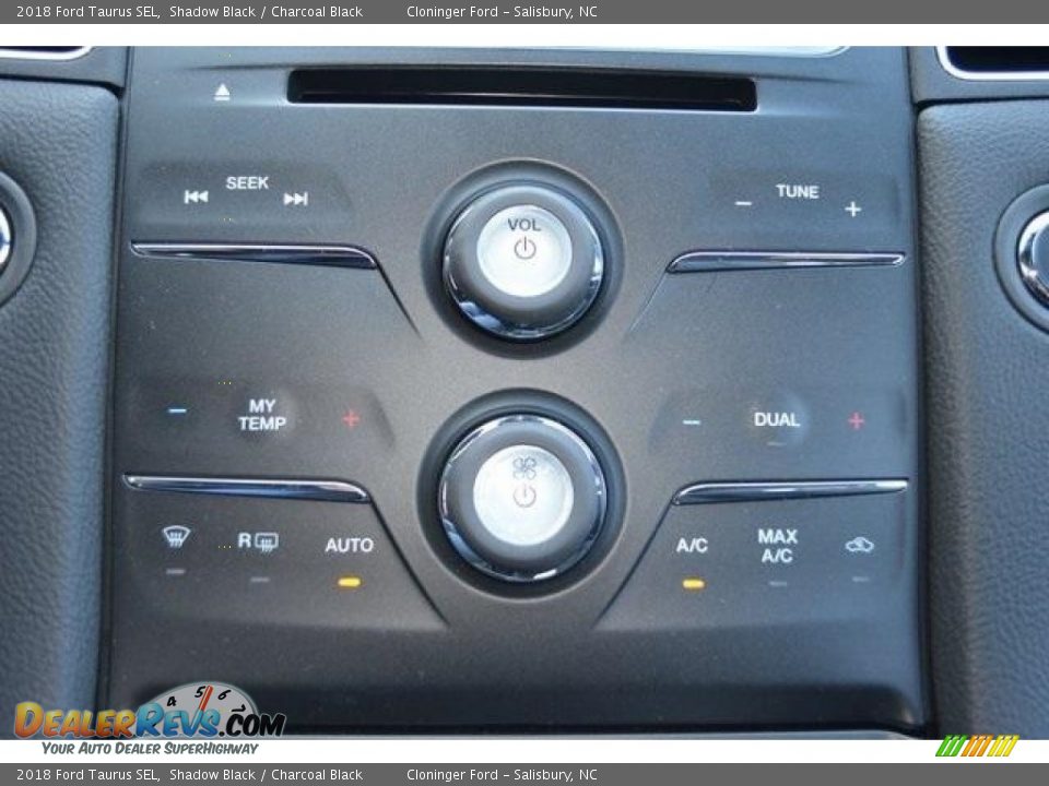 2018 Ford Taurus SEL Shadow Black / Charcoal Black Photo #15