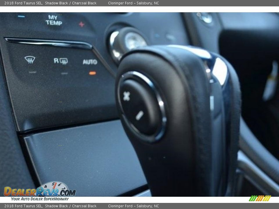 2018 Ford Taurus SEL Shadow Black / Charcoal Black Photo #17