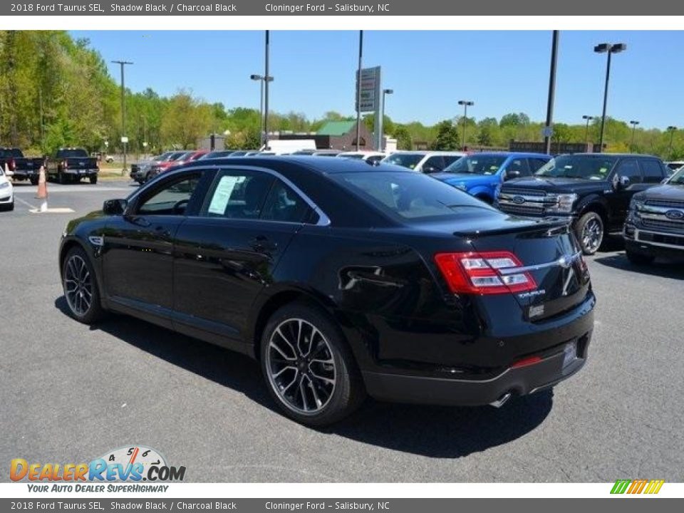 2018 Ford Taurus SEL Shadow Black / Charcoal Black Photo #21