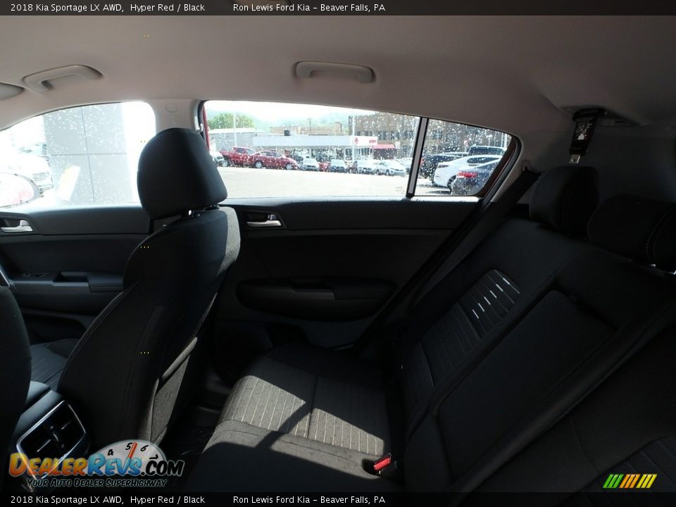 2018 Kia Sportage LX AWD Hyper Red / Black Photo #12