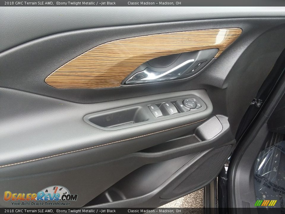 2018 GMC Terrain SLE AWD Ebony Twilight Metallic / ­Jet Black Photo #3
