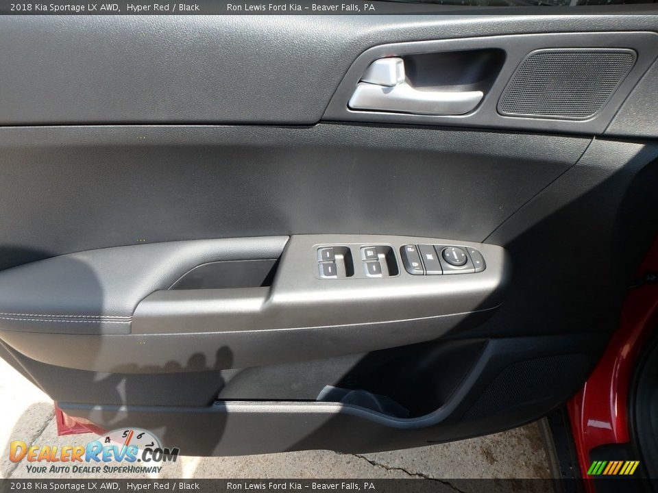 2018 Kia Sportage LX AWD Hyper Red / Black Photo #14