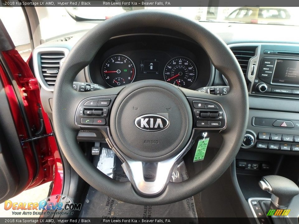 2018 Kia Sportage LX AWD Hyper Red / Black Photo #16